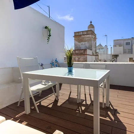 Appartement Cadizz - Atico Del Buho Surenyo - Terraza 100m2 Privada *