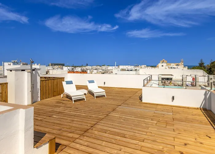 Cadizz - Atico Del Buho Surenyo - Terraza 100m2 Privada Cadix