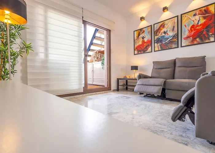 Appartement Cadizz - Atico Del Buho Surenyo - Terraza 100m2 Privada Cadix