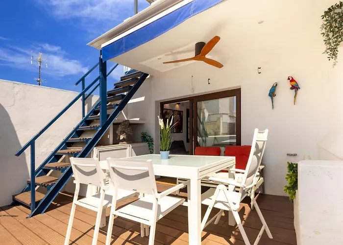 Cadizz - Atico Del Buho Surenyo - Terraza 100m2 Privada * Cadix