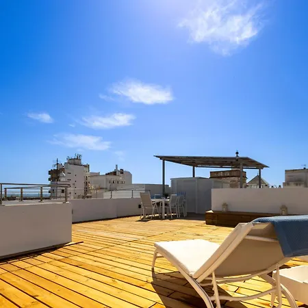 Apartment Cadizz - Atico Del Buho Surenyo - Terraza 100m2 Privada