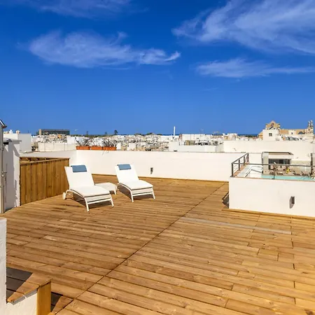 Cadizz - Atico Del Buho Surenyo - Terraza 100m2 Privada Cadiz