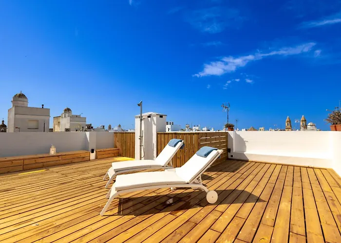 Cadizz - Atico Del Buho Surenyo - Terraza 100m2 Privada Кадис