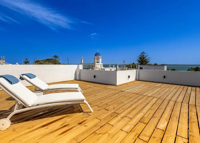 Апартаменты Cadizz - Atico Del Buho Surenyo - Terraza 100m2 Privada