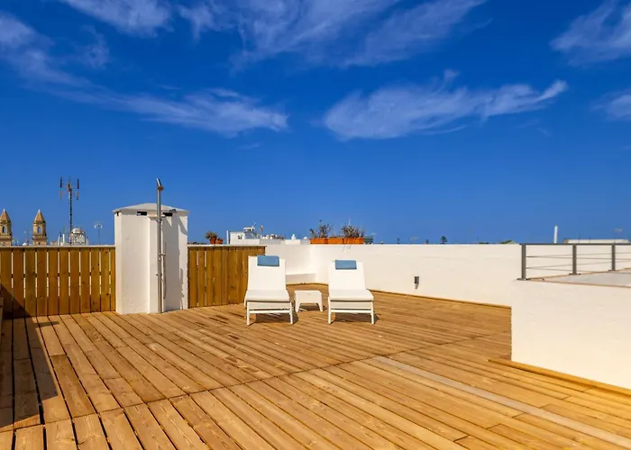 Cadizz - Atico Del Buho Surenyo - Terraza 100m2 Privada