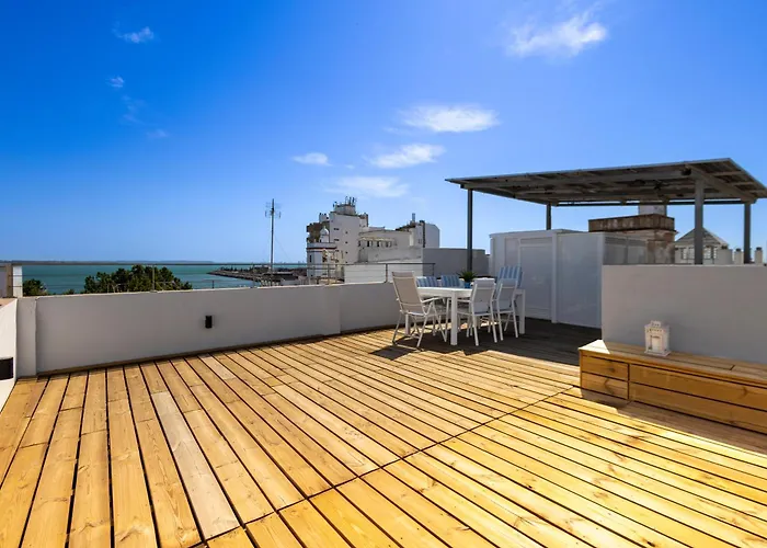 Cadizz - Atico Del Buho Surenyo - Terraza 100m2 Privada דירה *