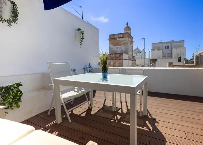 דירה Cadizz - Atico Del Buho Surenyo - Terraza 100m2 Privada *